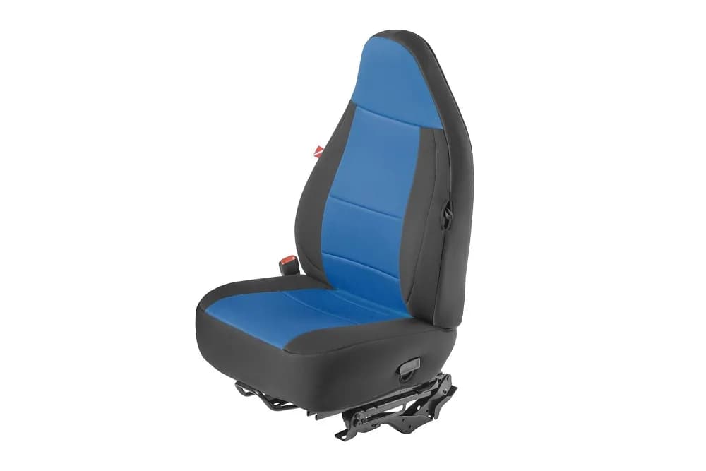 Jeep Wrangler Neoprene Seat Covers for 97-02 Jeep Wrangler TJ Blue Diver Down