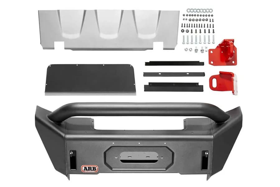 18c Wrangler/20c Gladiator Bondi Deluxe Winch Bumper