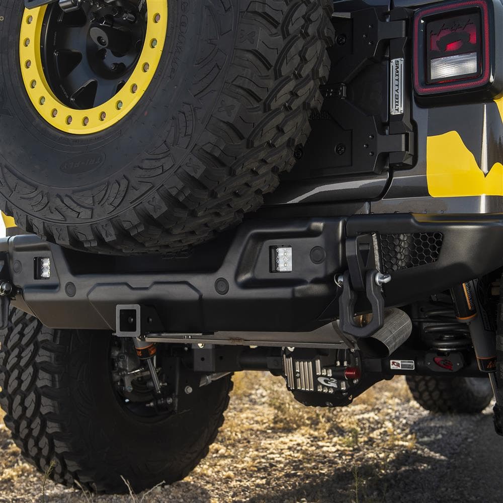 Smittybilt Stryker Rear Bumper - Textured Black (18+ JL/JLU)