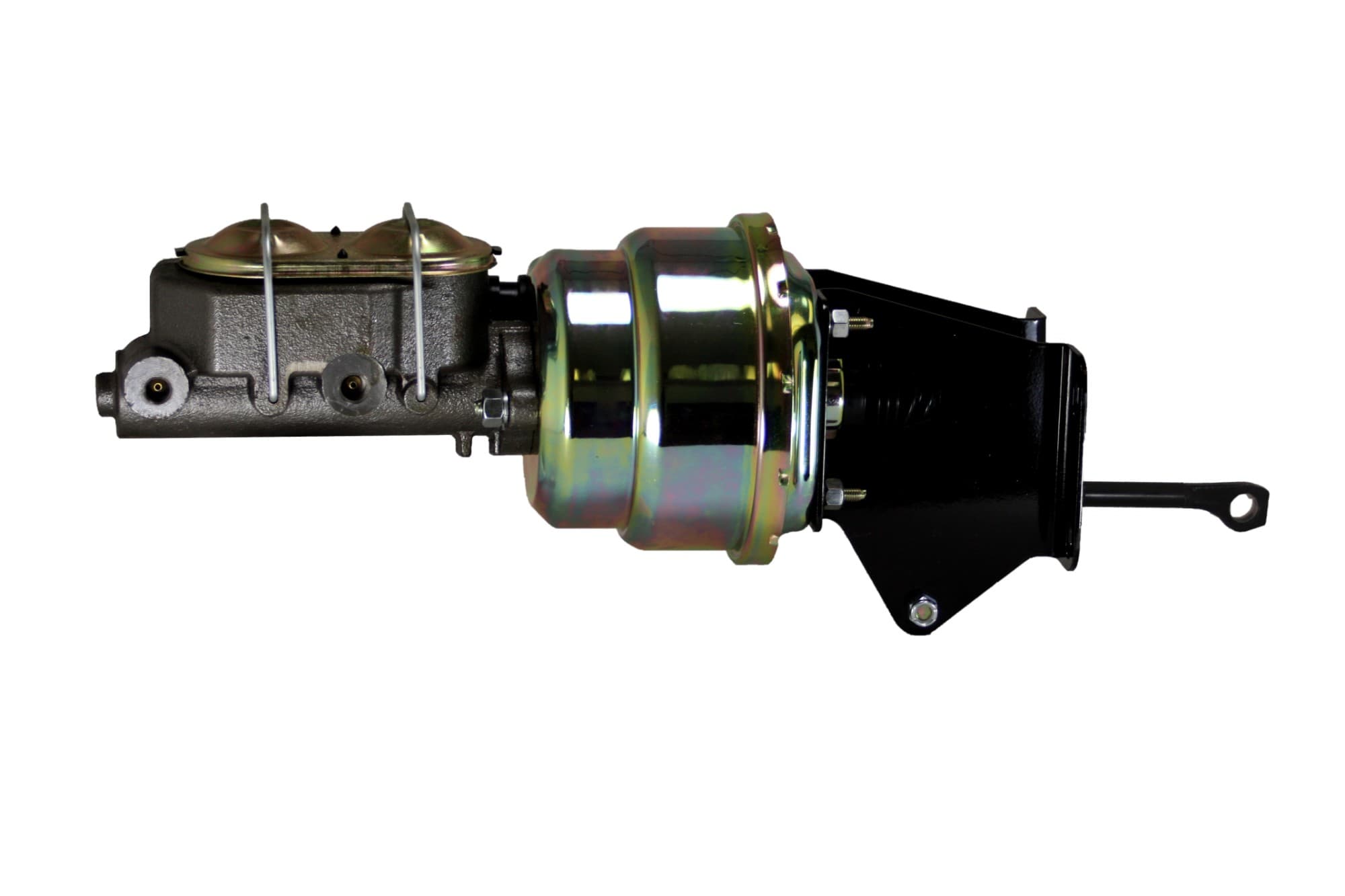 LEED Brakes 7 inch dual power booster, 1 inch bore master (Zinc)
